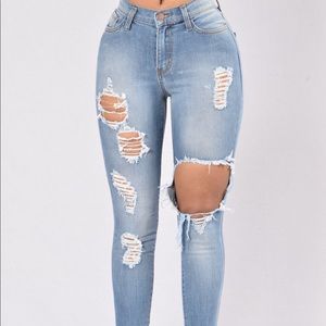 Fashion Nova Glistening Jeans